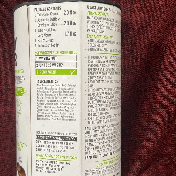 Schwarzkopf simply color -shade (hazelnut brown ) - Picture 5 of 7